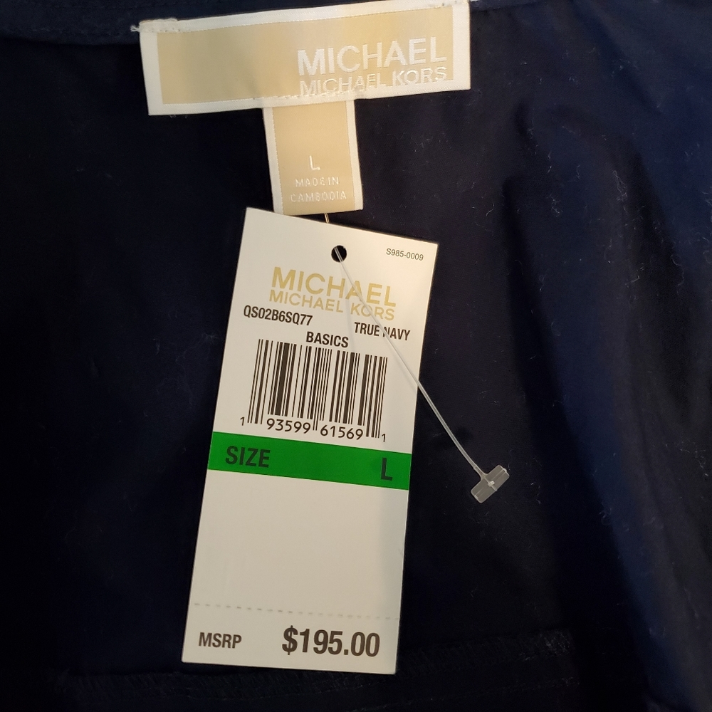 NWT MK Navy Lightweight Jacket - Picture 4 of 5